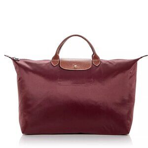 Longchamp Le Pliage 18" Travel Bag - NWT - Burgundy